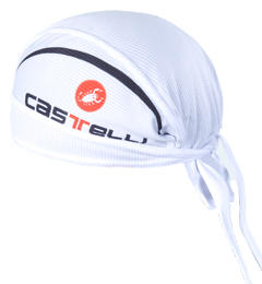 2013 Castelli Bandana ciclismo blanco